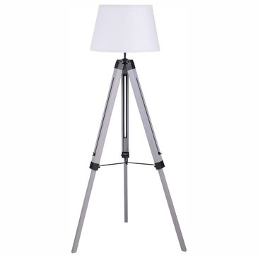 Pacific Landing Dayton Floor Lamp in Weathered Gray, , large