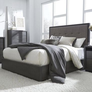 Urban Home Oxford Queen Platform Bed in Basalt Gray, , large