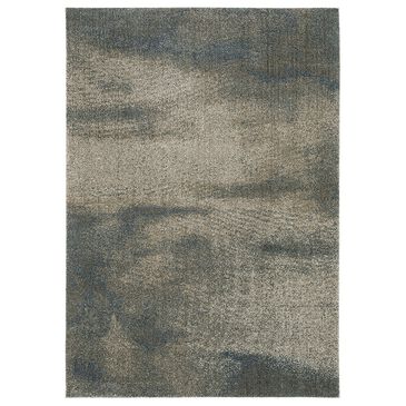 Oriental Weavers Alton  6"7" x 9"6" Beige and Blue Area Rug, , large