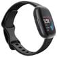 Fitbit Versa 4 Smartwatch Graphite Aluminum with Black Band, , large