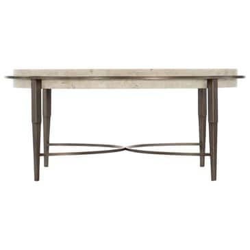Bernhardt Barclay Round Cocktail Table in Antique Pewter, , large