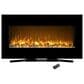 Timberlake Northwest Color Changing Fireplace with Wall Mount in Black, , large