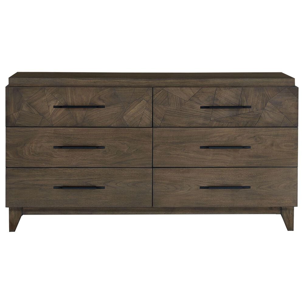 Urban Home Broderick 6-Drawer Dresser in Wild Oats Brown, , large