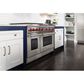 Wolf 48" Gas Range with 6 Burner in Stainless Steel, , large