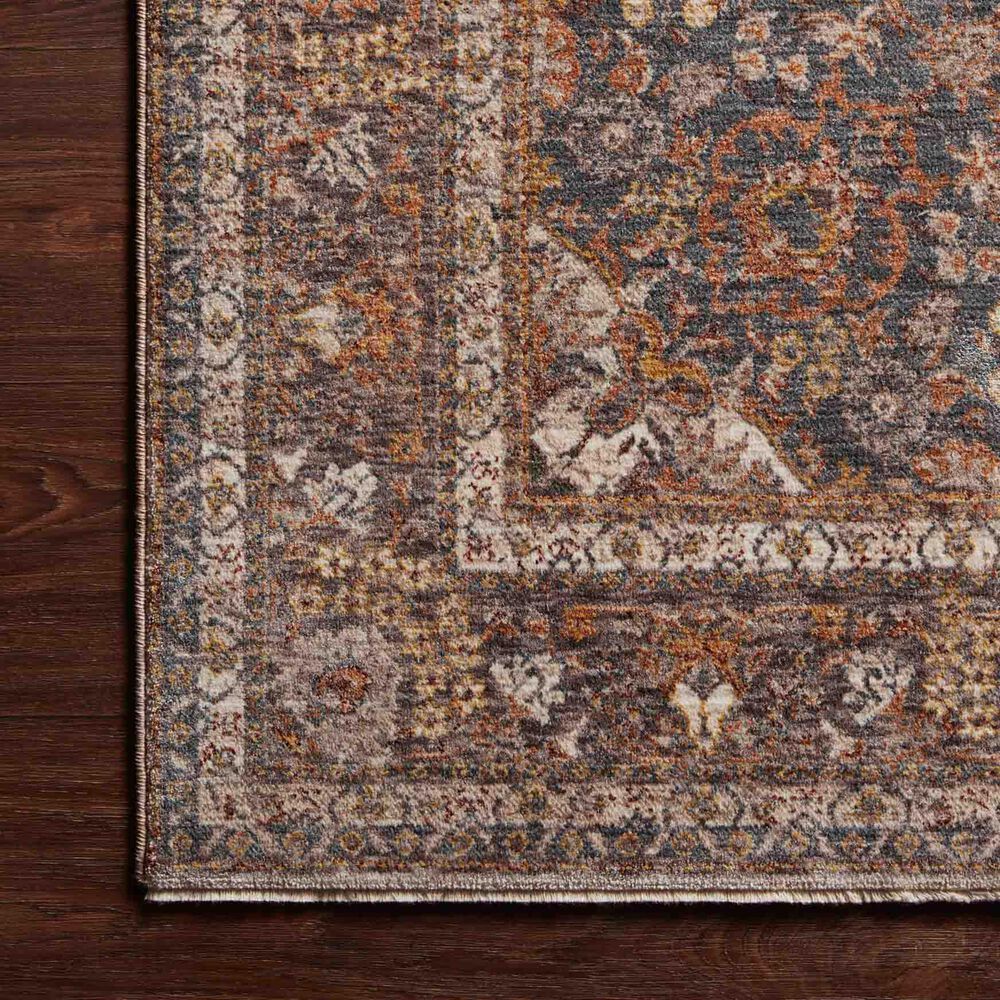 Loloi Lourdes LOU-01 9&#39;6&quot; x 13&#39;1&quot; Natural and Ocean Area Rug, , large