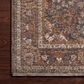 Loloi Lourdes LOU-01 9"6" x 13"1" Natural and Ocean Area Rug, , large