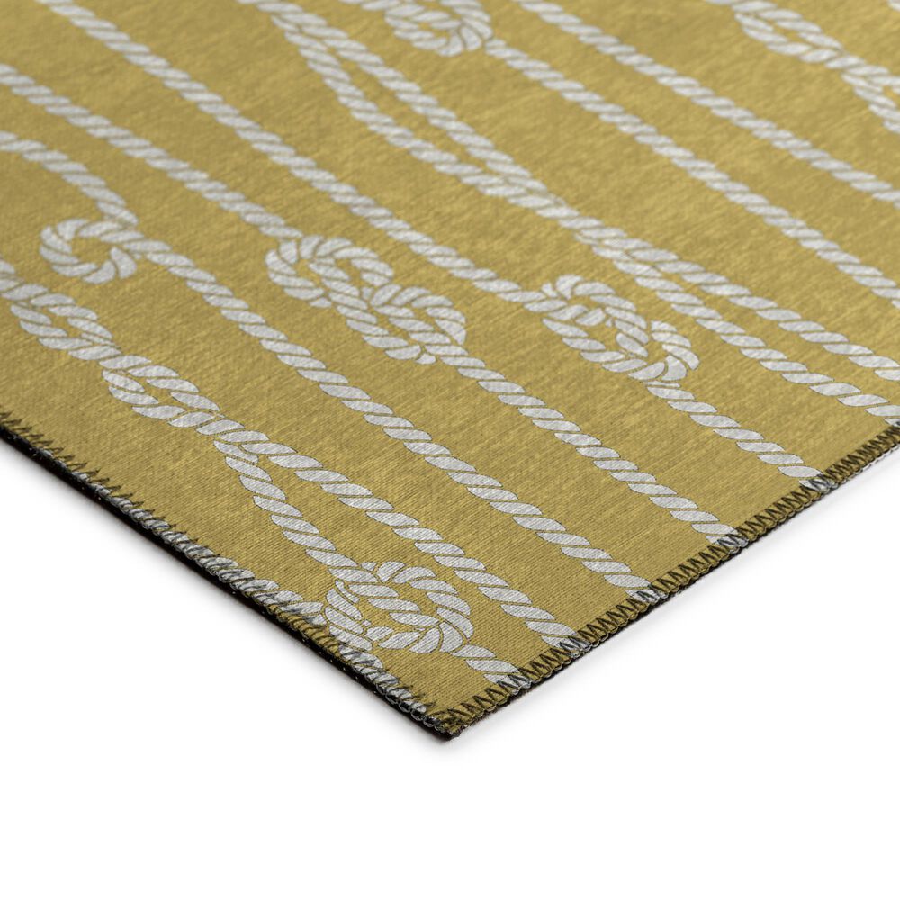 Dalyn Rug Company Harbor 10&#39; x 14&#39; Gold Indoor/Outdoor Area Rug, , large