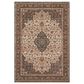 Loloi Lourdes LOU-01 9"6" x 13"1" Natural and Ocean Area Rug, , large