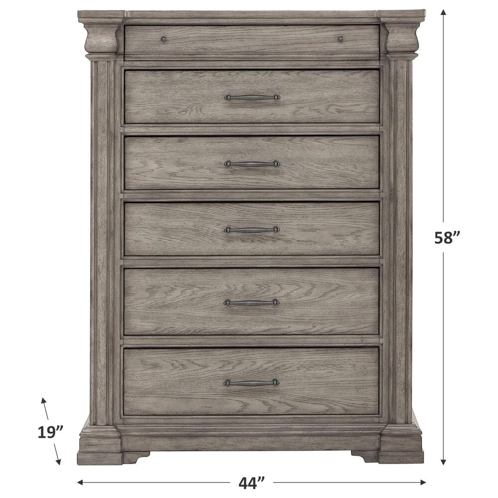 Chapel Hill Madison Ridge 6 Drawer Chest in Madison Ridge Gray, , large