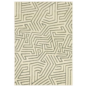 Oriental Weavers Seneca SE08A 2" x 3" Beige and Grey Area Rug, , large