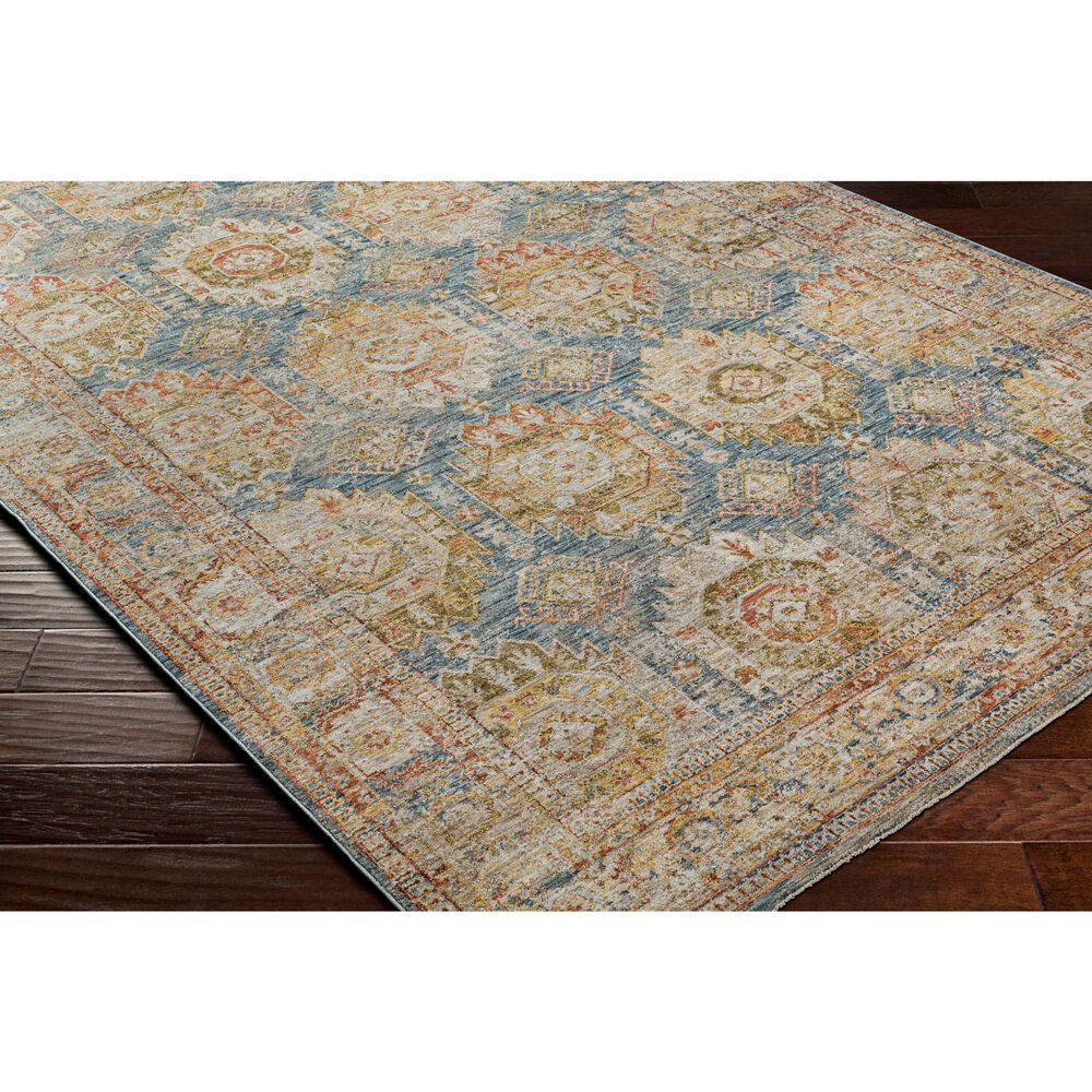 Surya Mona Lisa 12&#39; x 15&#39; Tan, Dark Blue, Mustard, Brick Red, Olive, Sage and Burgundy Area Rug, , large