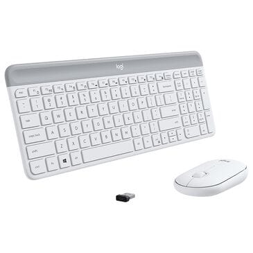 Logitech MK470 Slim Wireless Keyboard and Mouse Combo in Off-White, , large
