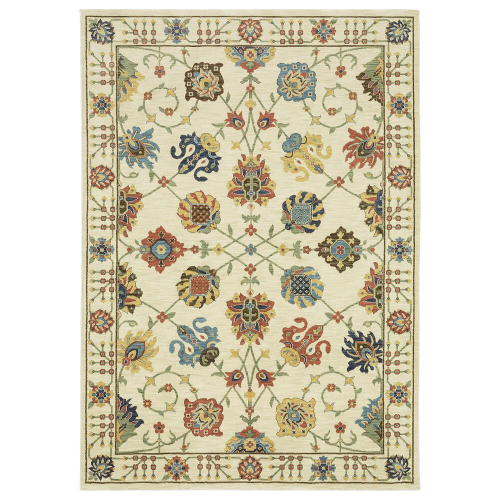 Oriental Weavers Francesca Traditional 2" x 3" Ivory Area Rug, , large