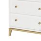 Legacy Classic Chelsea 9-Drawer Bureau in White and Gold, , large