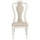 Belle Furnishings Magnolia Manor Side Chair in Antique White, , large