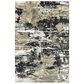 Oriental Weavers Bowen 109E 3"10" x 5"5" Black Area Rug, , large