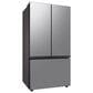 Samsung Bespoke 24 Cu. Ft. Counter Depth French Door Refrigerator - Stainless Steel Panels Included, , large