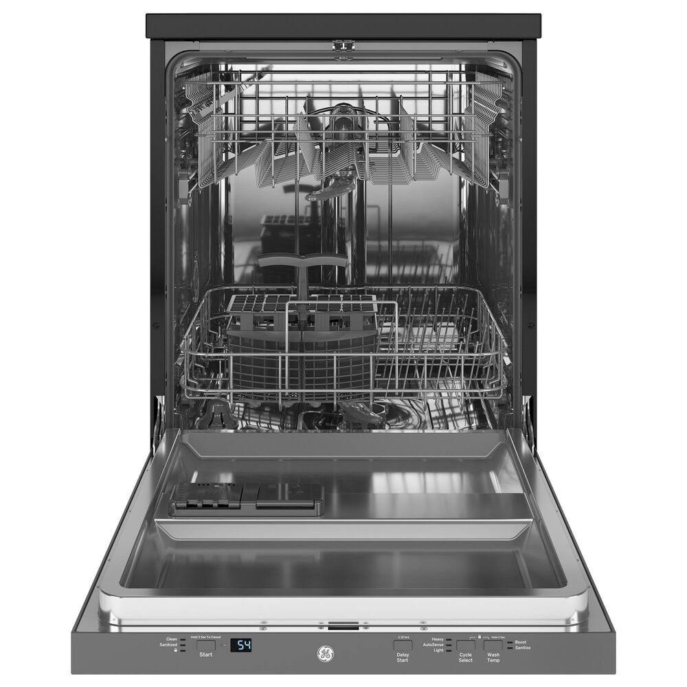 GE Appliances 24&quot; Interior Portable Dishwasher in Stainless Steel, , large