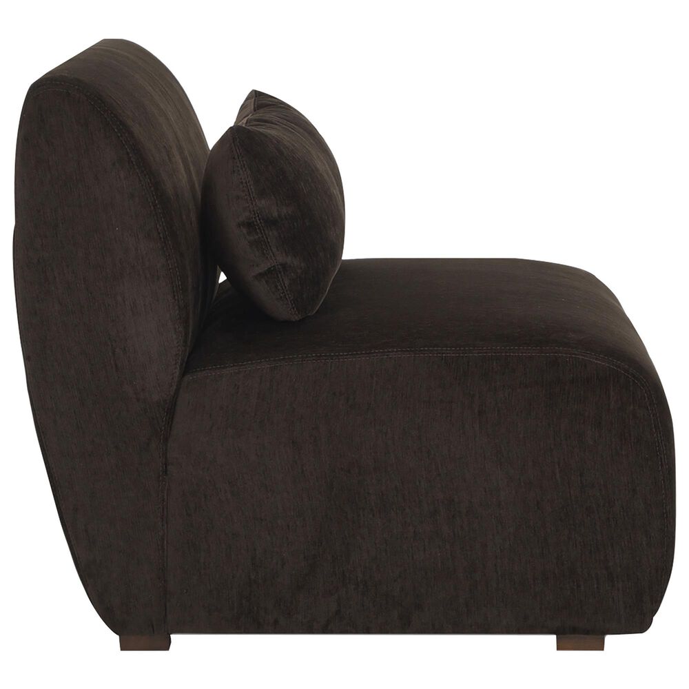 Moe&#39;s Home Collection Amelia Slipper Chair in Espresso, , large