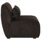 Moe"s Home Collection Amelia Slipper Chair in Espresso, , large