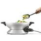Breville 6-Quart Nonstick Hot Wok in Brushed Stainless Steel, , large