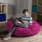 Jaxx 4" Cocoon Kids Bean Bag in Fuchsia, , large