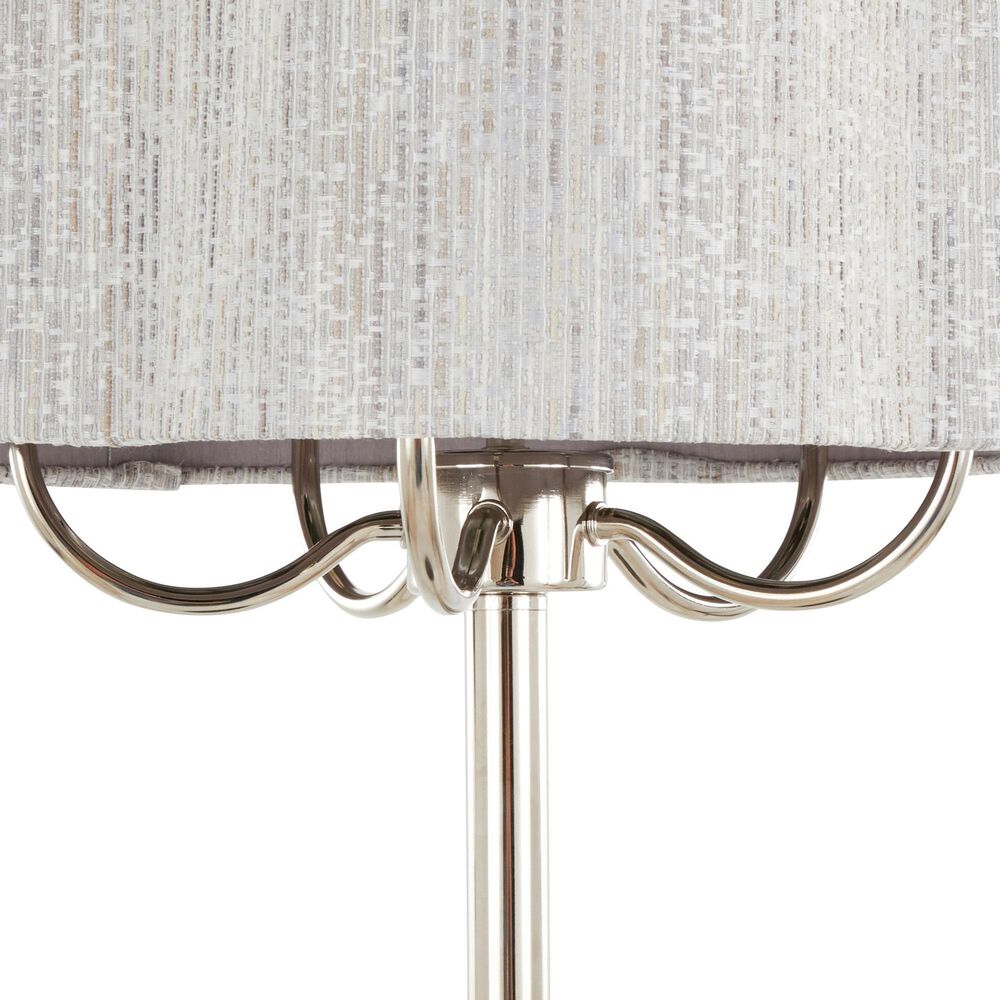 Grandview Gallery Lily Metal Table Lamp in Polished Nickel, , large