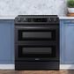 Samsung 6.3 Cu. Ft. Flex Duo Front Control Slide-in Electric Range with Smart Dial, Air Fry and Wi-Fi in Black Stainless Steel, , large