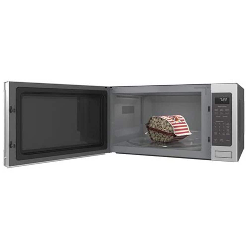 GE Profile 2.2 Cu. Ft. Countertop Sensor Microwave Oven in Stainless Steel, , large