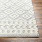 Surya Rodos RDO2338 7"10" x 10" Light Light Slate, White Area Rug, , large