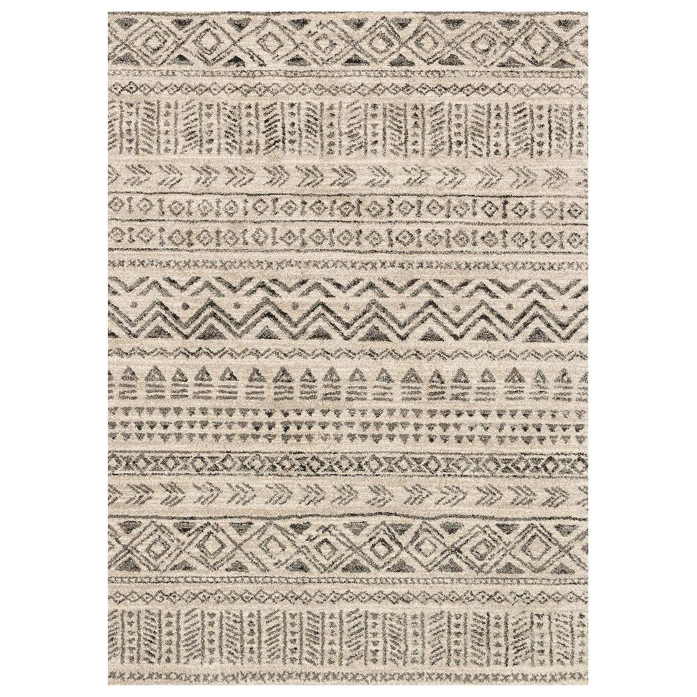 Loloi Emory EB-10 3"10" x 5"7" Stone and Graphite Area Rug, , large