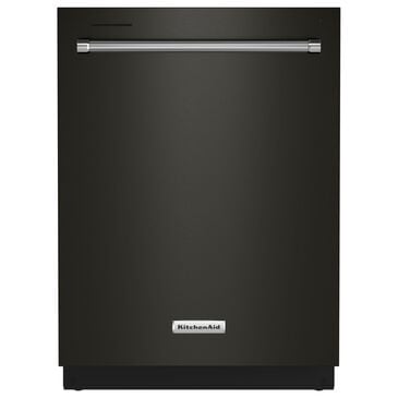 KitchenAid 24" Built-In Bar Handle Dishwasher with 39 Decibel in Black Stainless Steel, , large