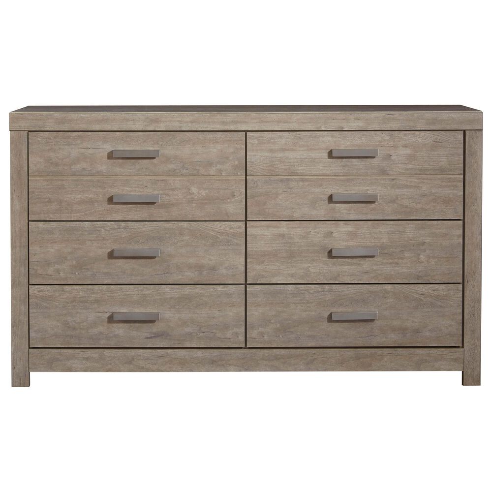 Signature Design by Ashley Culverbach 3 Piece Queen Bedroom Set in Driftwood Gray, , large