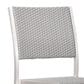 Zuo Modern Metropolitan Armless Chair in Silver (Set of 2), , large