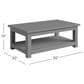 Waltham Reclamation 1-Shelf Coffee Table in Brown, , large