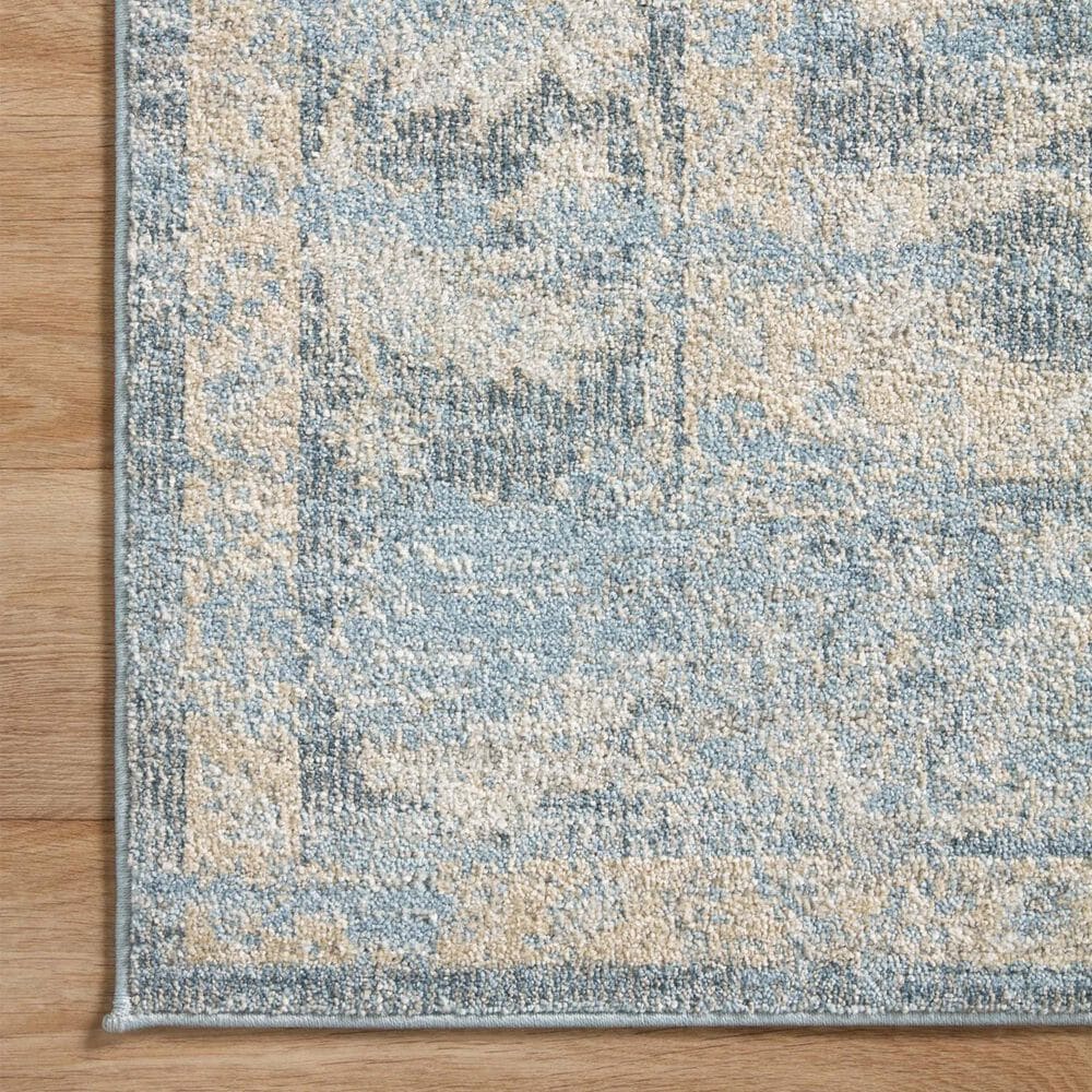 Loloi II Odette 2&#39;3&quot; x 3&#39;10&quot; Sky and Beige Area Rug, , large