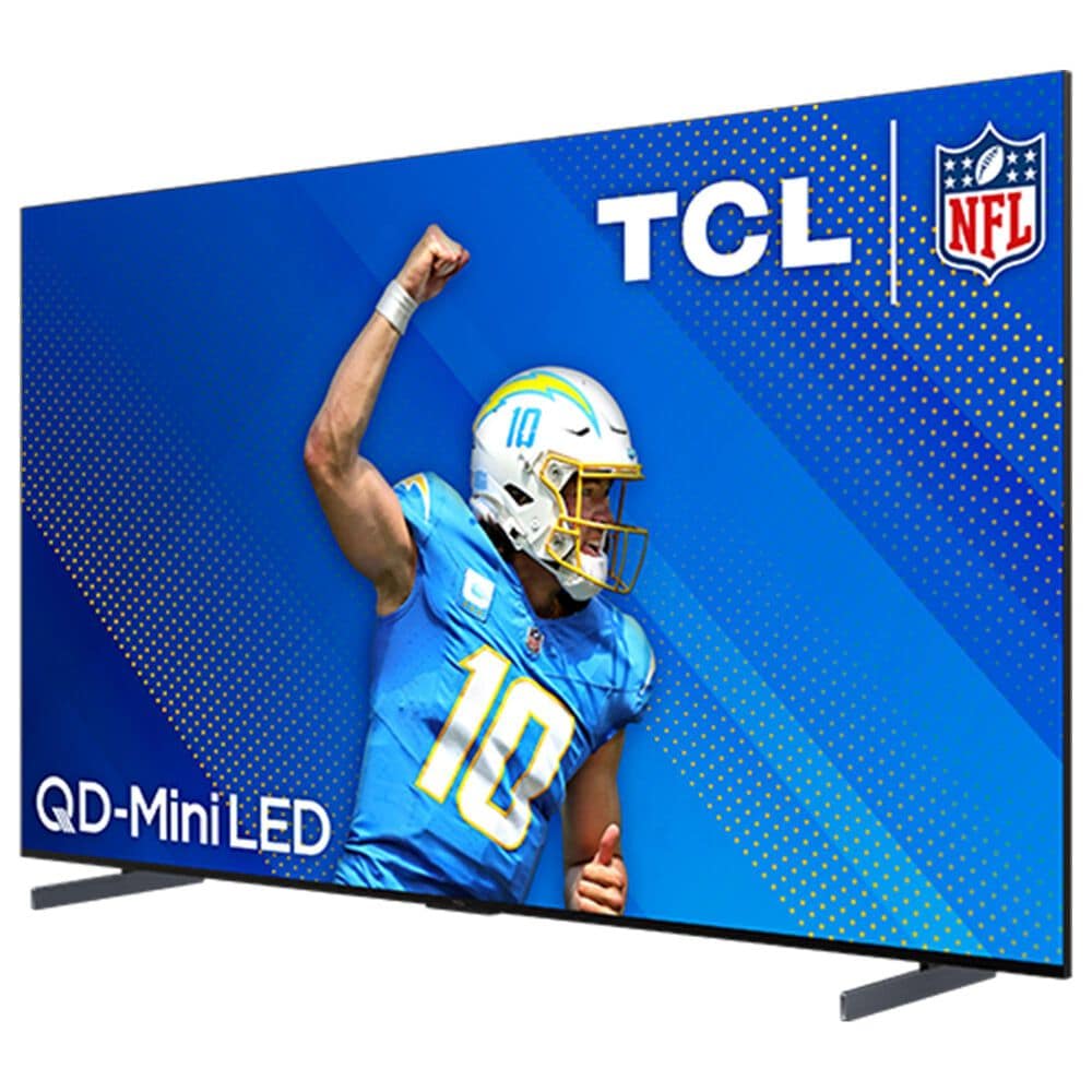 TCL 85&quot; Class QM8 Q-Series UHD HDR QD-Mini LED - Smart TV with 5.1 Channel Soundbar and Wireless Subwoofer in Black, , large