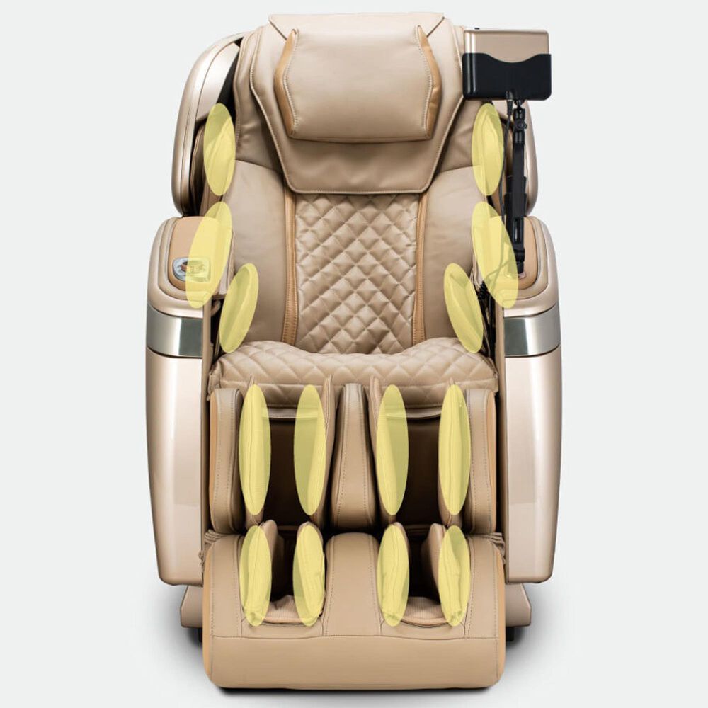 Cozzia Qi XE Pro Massage Chair in Champagne, , large