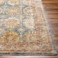 Surya Mona Lisa 12" x 15" Tan, Dark Blue, Mustard, Brick Red, Olive, Sage and Burgundy Area Rug, , large