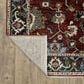 Oriental Weavers Hastings HA03V 7"10" x 10"10" Red Area Rug, , large