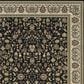 Oriental Weavers Kashan 108B 6"7" x 9"6" Black Area Rug, , large