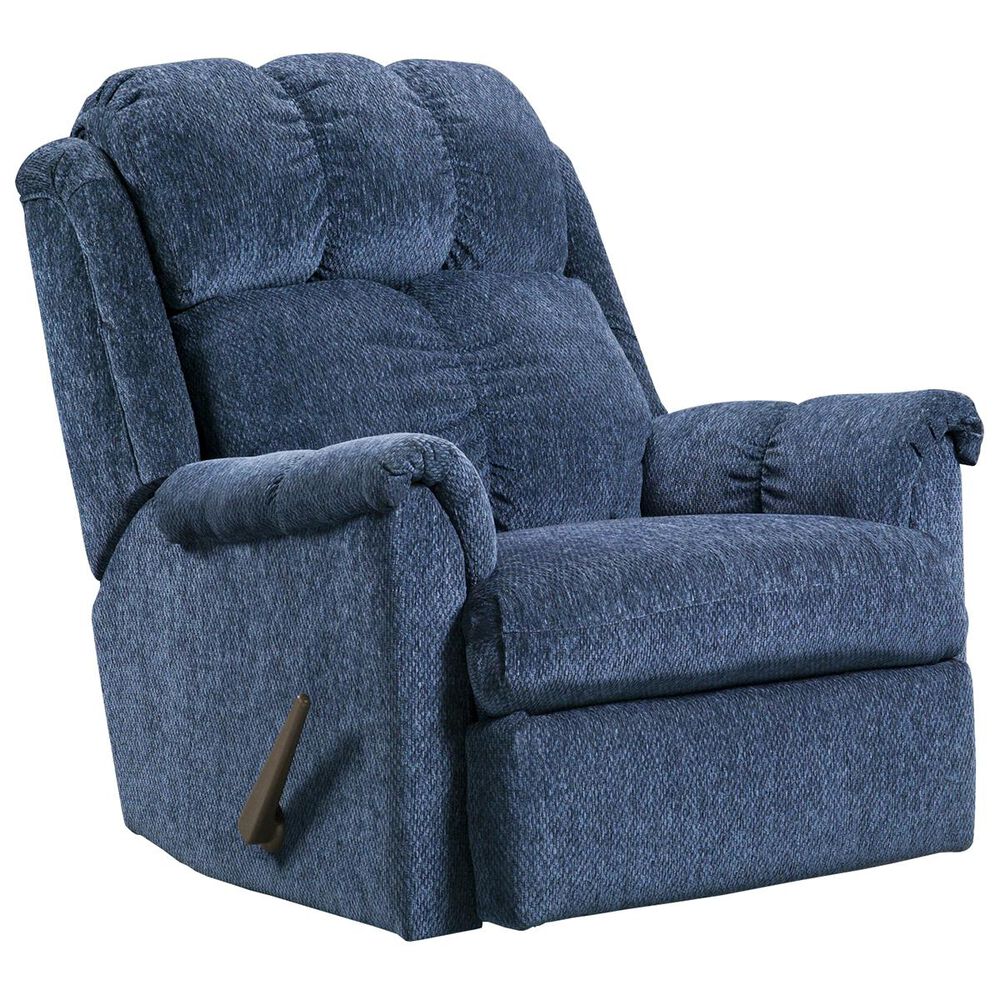 Northwestern Manual Recliner in Tahoe Blue, , large