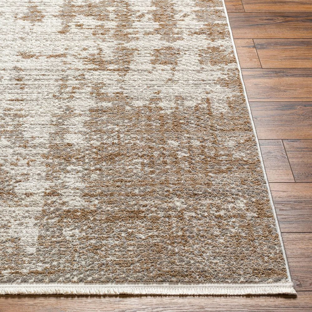 Surya Masha 9&#39;2&quot; x 12&#39; Ivory, Gray, Cream, Light Brown and Brown Area Rug, , large