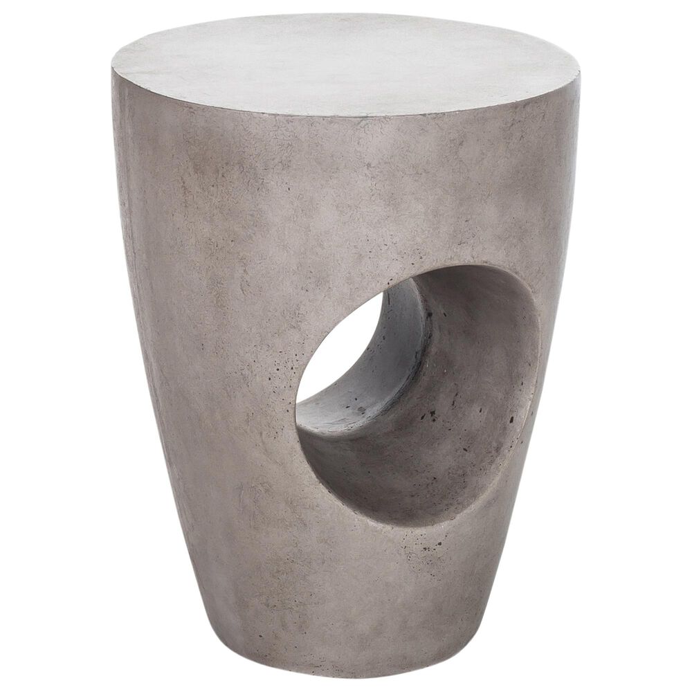 Moe"s Home Collection Aylard Patio Stool in Grey, , large