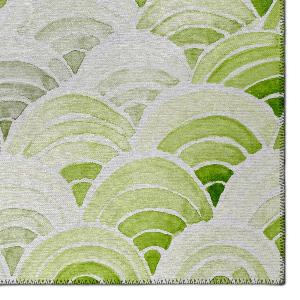 Dalyn Rug Company Seabreeze Geometric 10&#39; x 14&#39; Lime-in Area Rug, , large