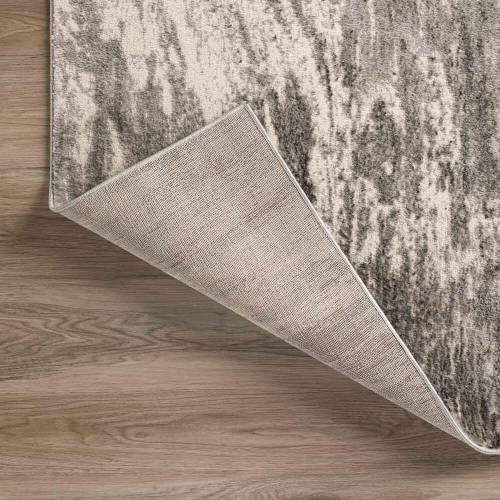 Dalyn Rug Company Karma KM17 5&#39;1&quot; x 7&#39;5&quot; Grey Area Rug, , large