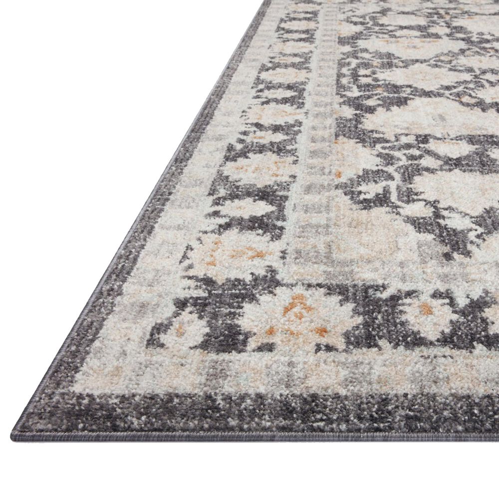 Loloi II Monroe 5&#39;3&quot; x 7&#39;9&quot; Charcoal and Natural Area Rug, , large