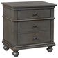 Riva Ridge Oxford 2-Drawer Nightstand in Peppercorn, , large