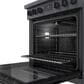 Bosch 30" Freestanding Dual Fuel Range in Black Stainless Steel, , large