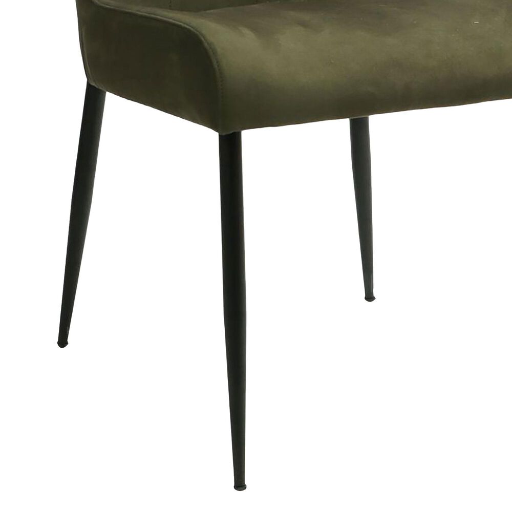 Home Trends &amp; Design Jennifer Side Chair in Green, , large